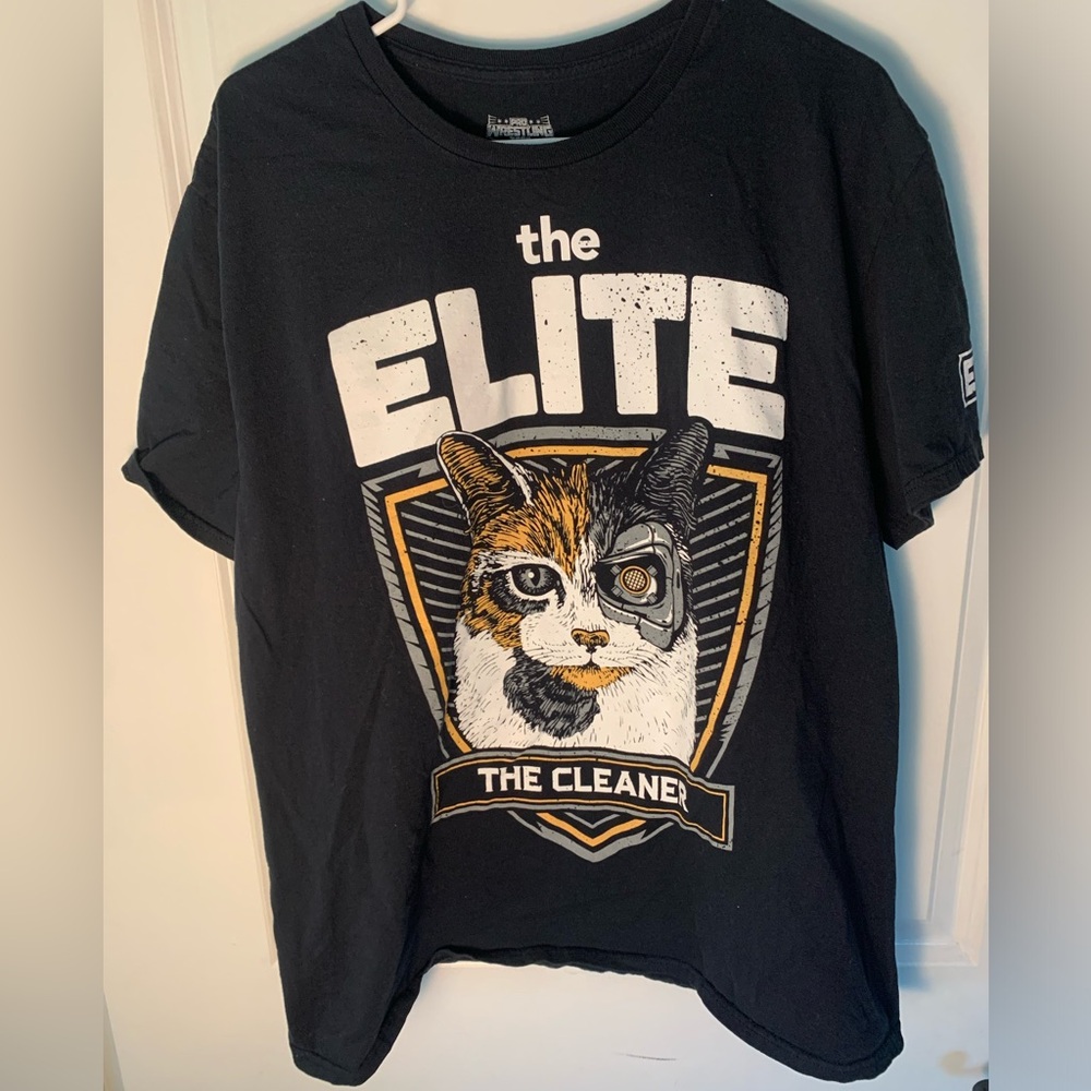 Official Pro Wrestling The Elite “The Cleaner” T-shirt